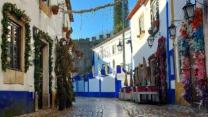 Souvenir shops of Óbidos