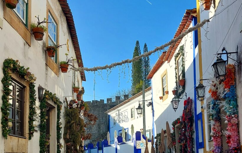 Souvenir shops of Óbidos