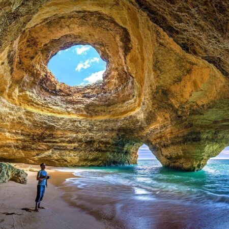 Benagil Caves. Algarve