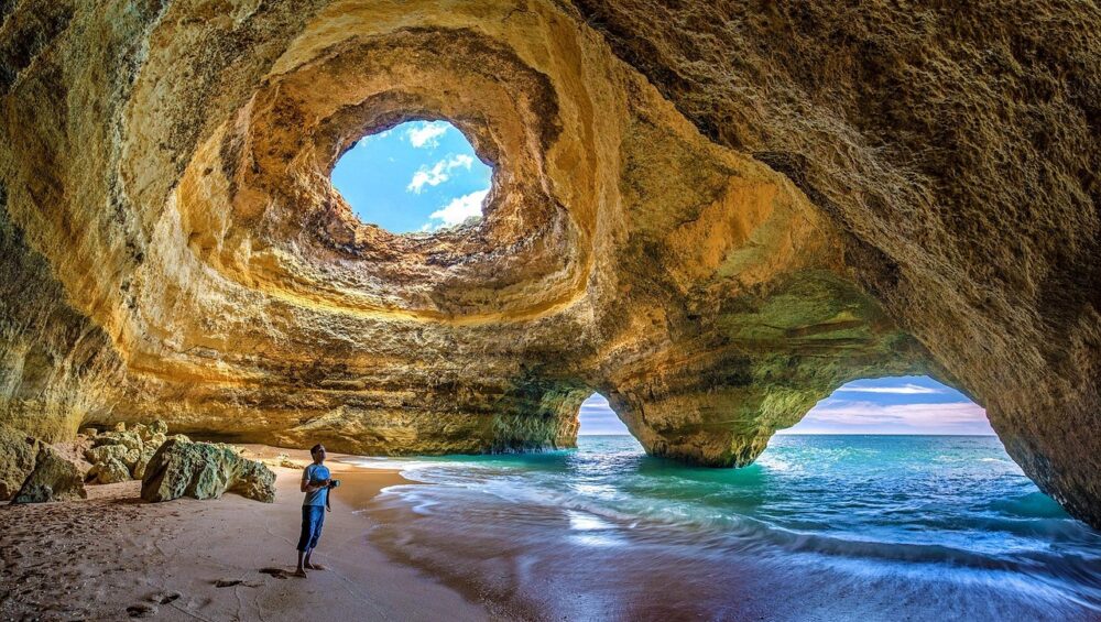 Benagil Caves. Algarve